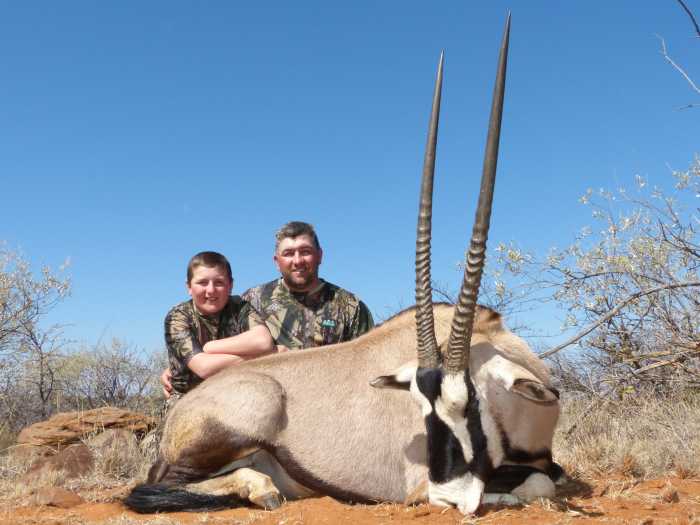 Gemsbok Trophy Photo