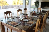 Eastern Cape Lodge Dining Table