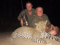 Leopard Trophy in Selous Reserve