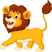 Cute Lion Cartoon
