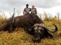 Trophy Cape Buffalo Trophy in the Selous Reserve