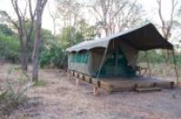 Typical Client tent in Mozambique buffalo camp