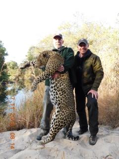 Full Bag Leopard Trophy in Tanzania