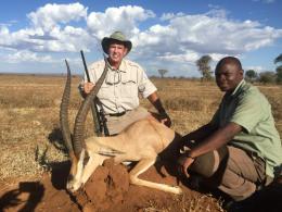 Grants gazelle taken in Maasailand