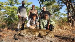 Trophy leopard taken in Rungwa