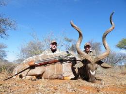trophy kudu in south africa