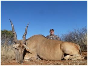 Trophy Eland Bow Hunt Trophy