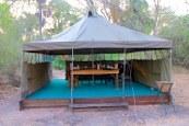Zambezi Delta Dining tent