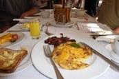 Breakfast at the Hotel