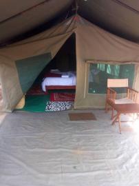 Tented Camp Interior in Maasailand