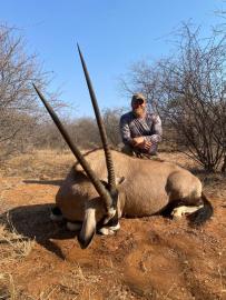 Trophy Gemsbok hunt in South Africa