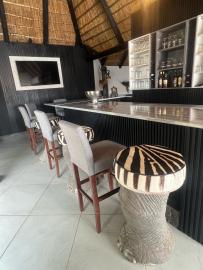 African hunt lodge for lioness