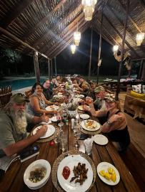 South African Hunt Lodge Dining