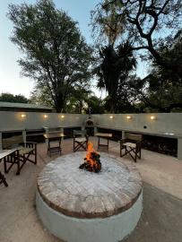 Exterior Cape Buffalo Cow Hunting Lodge Boma