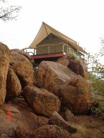 Namibia Bow Hunt Tent Camp