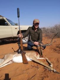 Wide horned Free State Impala