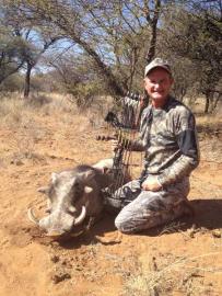 Namibia Bow Hunt Warthog