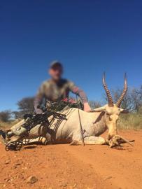Bow Hunt White Blesbuck in Africa