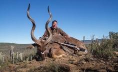 Narrow Eastern Cape kudu trophy