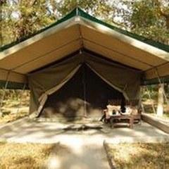 Client tent - Front view