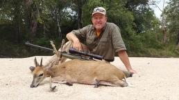 Trophy Grey Duiker in Mozambique