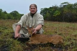 Oribi shot in Mozambique