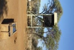 Namibia bow hunting elevated blind
