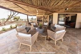 Outside seating area