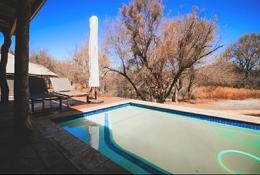 Pool at buffalo lodge