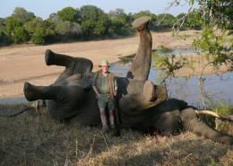 Hunt Elephant in Zimbabwe 3