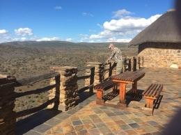 View from edge of deck