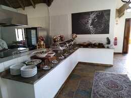 Leopard Lodge Buffet Serving Area