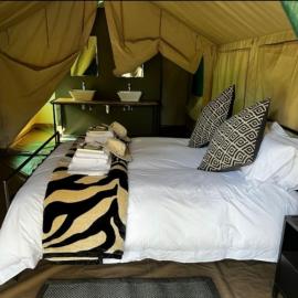 Elephant Hunt Lodge Bedroom Botswana