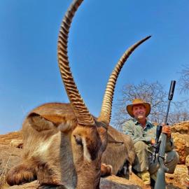 Hunt Waterbuck in Botswana