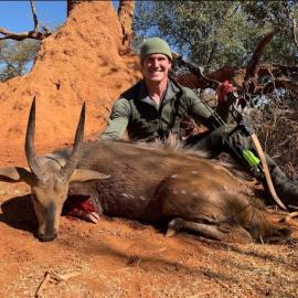 Limpopo Bushbuck taken with a bow