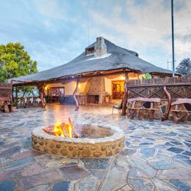 plains game Hunt Lodge outside