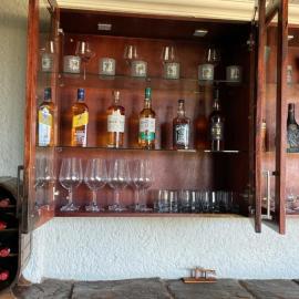 Liquor Cabinet on an African Safari