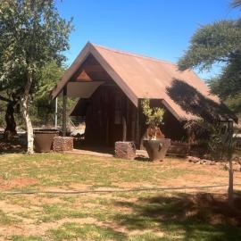 African hunting lodge in the northern Cape