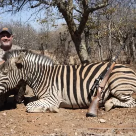 Trophy Burchell's Zebra