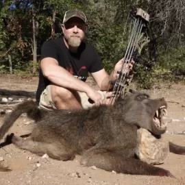 baboon trophy photo