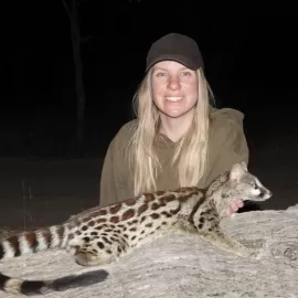 genet hunting in africa