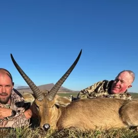 hunt common reedbuck in a fair chase free range hunt