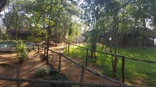 Mozambique Crocodile Camp walkway