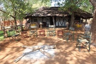 Mozambique Tete Croc Camp Fire pit