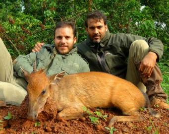 Hunt Sitatunga in Cameroon 14