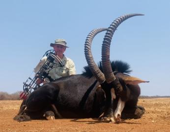 Discounted Plains Game Bow Hunt Sable Trophy