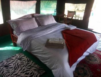 Maasailand tented Camp Tent Interior