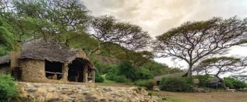 Maasailant tented camp exterior view