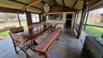 Hyena Lodge dining