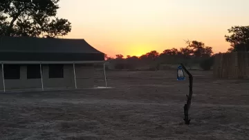 Hunting tents in Namibia